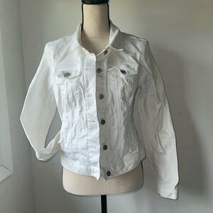 White Jean Jacket
